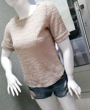 ženske pidžame c a: Koton, S (EU 36), Single-colored, color - Beige — 4