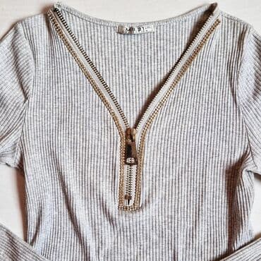 h and m kupaci: M (EU 38), color - Grey — 2