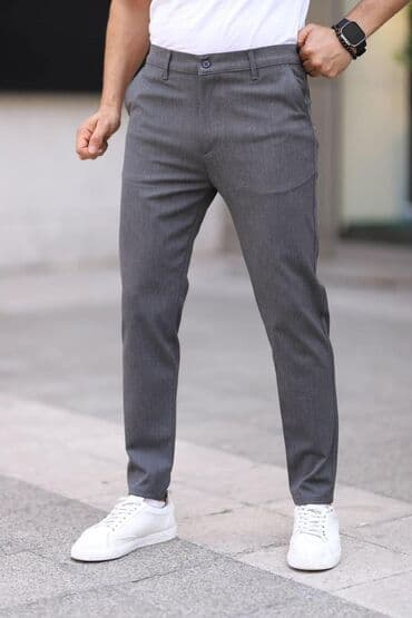 velicine pantalona: Kolekcija 2024/25. Muske elegantne pantalone — 5