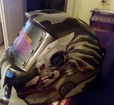 Tools & Equipment: Automatska maska za zavarivanje – robotski/tehno dizajn - — 2