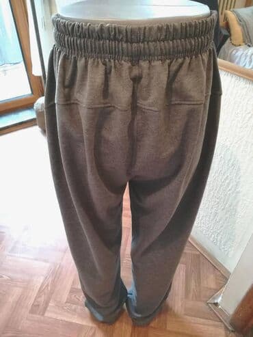 kačketi sa životinjama: Sweatpants, 5XL (EU 62), color - Grey, Cotton — 4