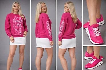 hari poter duks: Ženska sportska kombinacija u jarko roze boji – duks - Duks: klasičan — 2