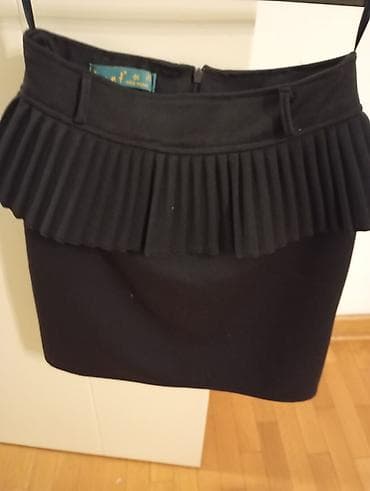 kolica_o: Crna suknja za devojčice – KURT Kids Wear - Model: ravna mini suknja — 2