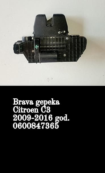 Brava gepeka za Citroën C3 (2009–2016) - Originalna zadnja at lalafo.rs Brava gepeka za Citroën C3 (2009–2016) - Originalna zadnja
