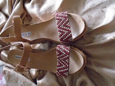 mokasine ženske kozne: Sandals, 38 — 1