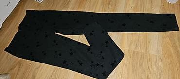 sve za decu: Komplet dečjih helanki – 3 para - Crne helanke sa elastičnim pojasom; — 3