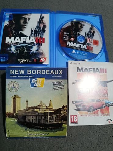 ps4 igre: PS4 igra: Mafia III – Family Kick-Back Edition Sadržaj: - Blu‑ray — 4