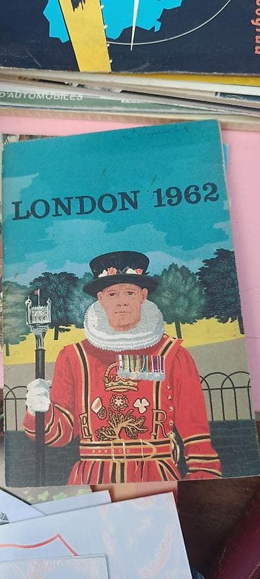 Other antiques: Turistički vodič „London 1962” - Originalni štampani vodič o Londonu — 1