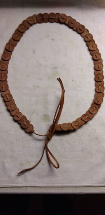 kais sa cirkonima: Handmade, Materijal: Koža — 1