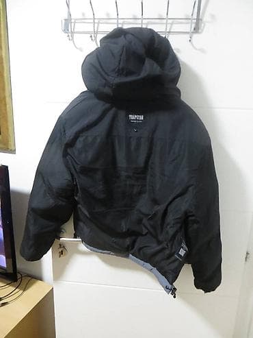 pull and bear jakne: Winter jacket S, color - Black — 5