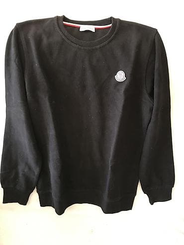 Muška odeća: Original MONCLER duks M STANJE 10 od 10. Crna boja koja je za — 1