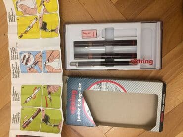 Rotring rapidografi set Rotring gumica Rotring patent olovka Rotring