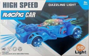 lena toys: Cena 1350 din 5D light Bump And Go Racing Car 24 cm x 7 x 15,5cm — 4