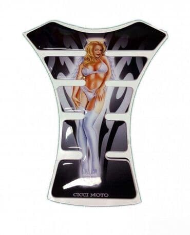 Prikolice: DEVOJKA - tank pad - 477 📌 Opis: Samolepljivi protektor za rezervoar — 1