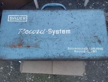 Hand Tools: Bauer-Record BS 80 – alat za pričvršćivanje ekspanzivnim/patronama — 7