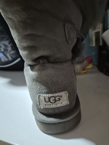 Muška obuća: Ugg čizme, bоја - Siva, 39 — 2