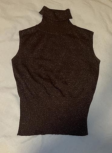 gildan majice bih: Ženski bezrukavni džemper/top sa rol-kragnom — 2