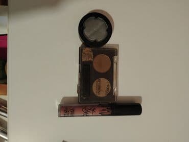 Muška odeća: Set sminke nove Maybelline tecni bronzer 11 farmasi i essence ruz — 6