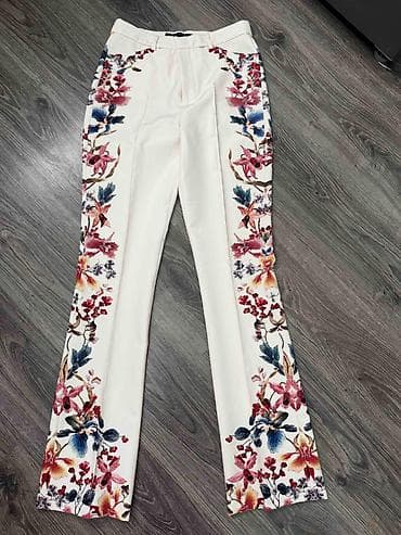 dormeo deka: Zara pantalone sa vezom sa strane, naznačene veličine M. Ovako su — 6