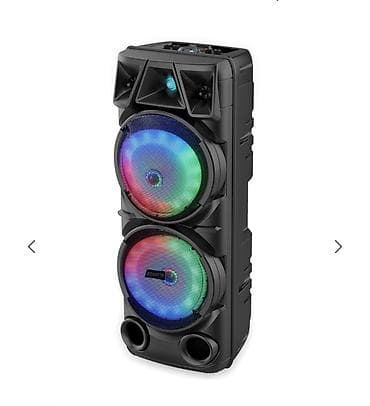crni sup: ZQS8210 BT Speaker – bežični zvučnik sa jakim basom i RGB osvetljenjem — 3