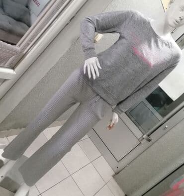 kompleti za zene: M, Jednobojni, bоја - Siva — 4