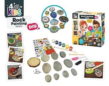raketa od kolaž papira: Slikanje na kamenu 105459 Buki – kreativni DIY set za ukrašavanje — 2