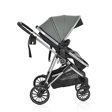 podmetac za kolica: KOMBINOVANA KOLICA ZA BEBE Kali Green – CAN6168-70 Lagana 2u1 kolica — 7