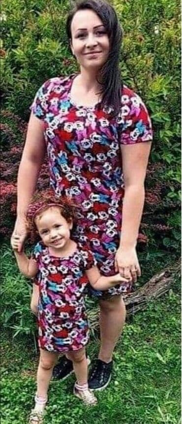 haljina 10: Haljine za mame i devojcice - rade se u velicinama od 1 do 12, i za — 24