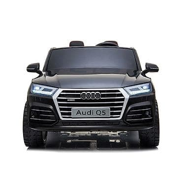 yettel pametni satovi za decu: Audi Q5 Dvosed – dečiji automobil na akumulator (crni) Šifra — 1