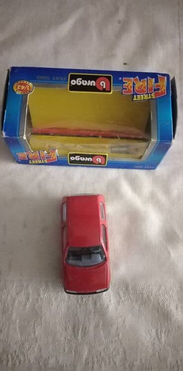 gramofonske ploce beograd: Burago Fiat Cinqvecento1:43. ITALY,NOV U KUTIJI — 3