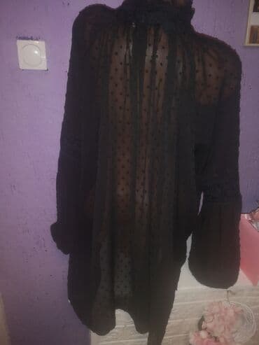 Tunike: 2XL, 3XL, Vez, bоја - Crna — 3