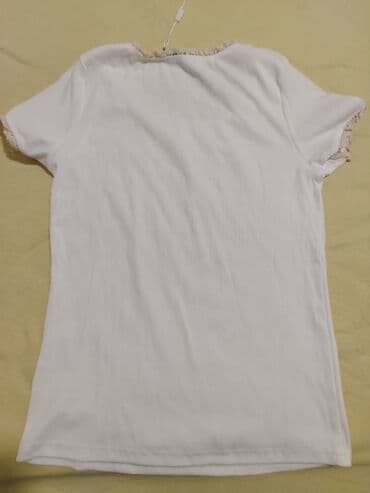 pull and bear šuškavac: M (EU 38), Cotton, color - White — 2