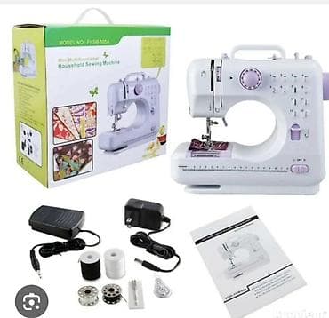 smart tv cena: Elektricna mini sivaca masina prenosna SM-505A Multifunkcionalna — 4