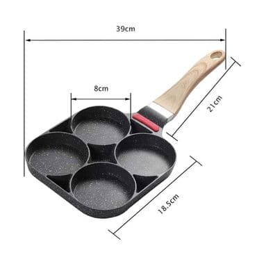 Tiganji: Cena 1750 dinara Tiganj sa 4 jednake pregrade Sa FourFry — 4