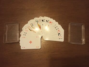 Sport i razonoda: Kvalitetne karte za poker, odlično stanje — 3