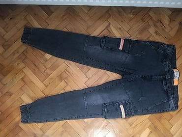 Farmerke: Muške pantalone svaki komad 300 din 1) Cargo pantalone W-Star, sivo — 5