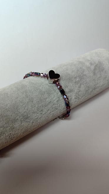 hermes torbe original cena: Narukvica sa privjeskom srce - Delikatna narukvica od sitnih — 1