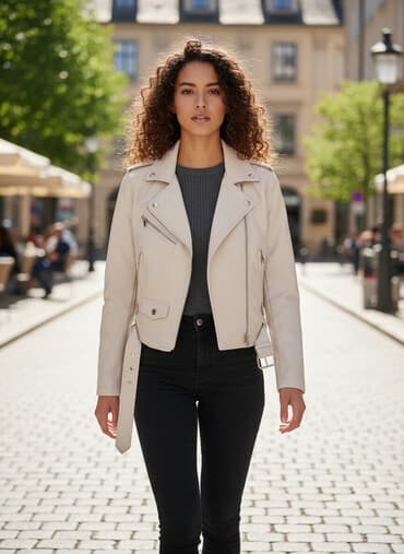 Skafanderi: S (EU 36), Veštačka koža, Sa postavom — 1