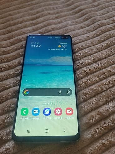 telefoni do 50e: Samsung Galaxy S10+ sim free,nalog free,silikonska maska uz telefon - — 3