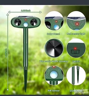 solarne lampe ikea: 08. Efikasan uređaj za rasterivanje neželjenih životinja iz dvorišta — 4