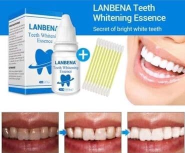 Sredstvo za izbeljivanje zuba LANBENA Cena: 1200 dinara Svetski na lalafo.rs Sredstvo za izbeljivanje zuba LANBENA Cena: 1200 dinara Svetski