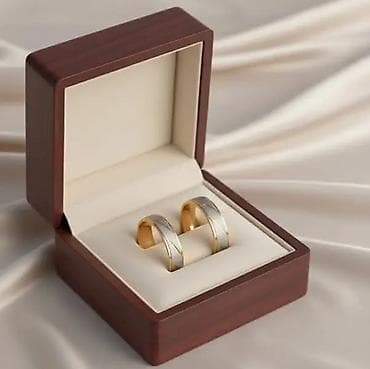 cartier cena prsten: Zlatni burme – set od 2 prstena - Dizajn: elegantne burme sa dvojnim — 4