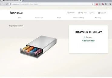 roštilj dimenzije: *** AKCIJA *** #2830 Organizator za kapsule za Nespresso kafu; — 2