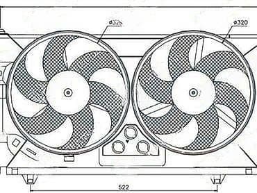 džezva na struju: VENTILATOR HLADNJAKA ZA PEUGEOT 306 OD 1996. DO 2002. GOD. | — 7