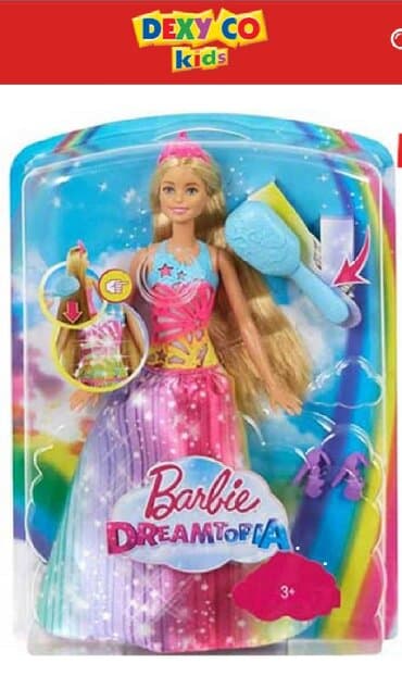 igračke od kartona: BARBIE DREAMTOPIA original lutka barbi . Svetlucava princeza. Svetli i — 6