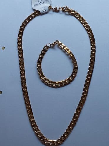 Other Accessories: Hiruski celik komplet ogrlica i narukvica. Moze i posebno. Ne izaziva — 2