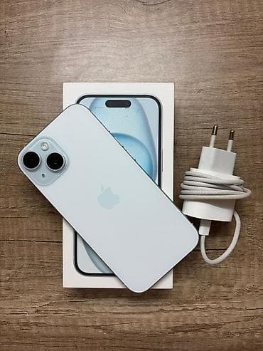 iphone 15 cena: Apple iPhone 15 – srebrno/sivo kućište 📱 Na prodaju iPhone 15 – 128GB — 9