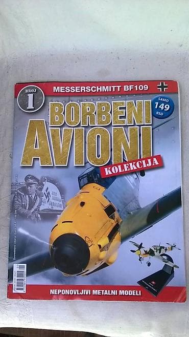 Casopis Amercom Borbeni avioni br.1( 2 kom.),2,3,4,5,6( 2 kom.),9,12(