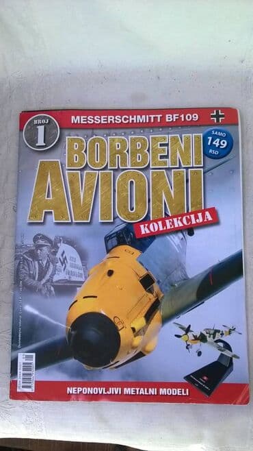 casopis zastava 101: Casopis Amercom Borbeni avioni br.1( 2 kom.),2,3,4,5,6( 2 kom.),9,12( — 1
