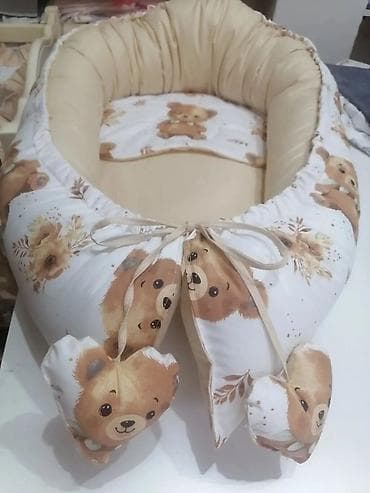 sonic odelo za decu: Bebi gnijezdo – mekano i udobno leglo za novorođenče - Oblik — 2